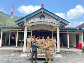 Kalurahan Mertelu Terima Bantuan Keranda dari Persatuan Bengkel Las Yogyakarta
